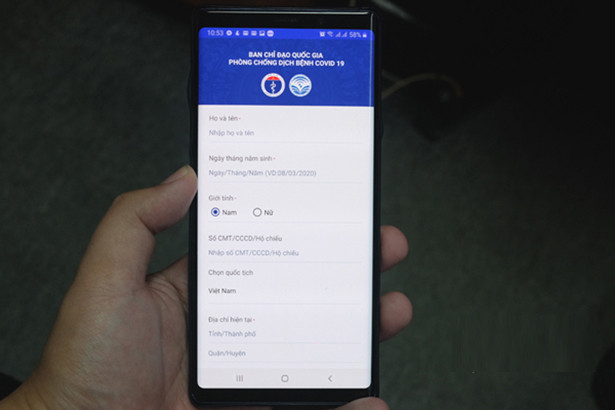 Hà Tĩnh đôn đốc triển khai ứng dụng khai báo y tế toàn dân NCOVI