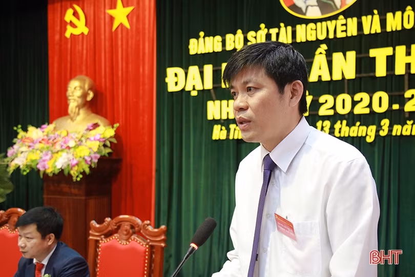 Đảng bộ Sở TN&MT Hà Tĩnh: Tăng cường quản lý nhà nước, đảm bảo mục tiêu phát triển bền vững