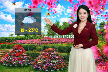 Dự báo thời tiết Hà Tĩnh mùng 3 Tết: Mưa rải rác, trời lạnh