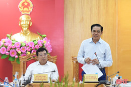 Thống nhất nội dung kỳ họp giữa năm HĐND tỉnh Hà Tĩnh