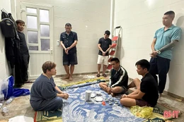 Phá sới bạc xóc đĩa, thu gần 170 triệu đồng, bắt nhiều đối tượng cộm cán