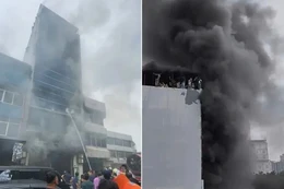 Cháy tòa nhà văn phòng tại Jakarta khiến ít nhất 22 người thiệt mạng