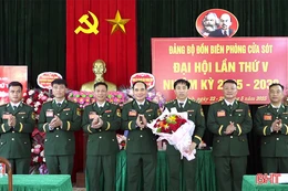 Đại hội điểm đảng bộ đơn vị biên phòng tuyến biên giới biển