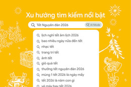 Google: Người Việt chuẩn bị Tết 2026 trước ba tháng