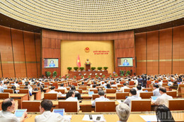Sáng nay, Quốc hội thông qua việc sáp nhập tỉnh, thành