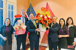 Nâng cao quan hệ hợp tác giữa Hà Tĩnh với các đại sứ quán, tổ chức quốc tế