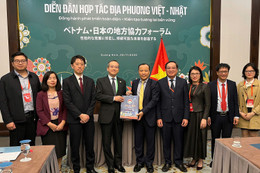 Đoàn công tác tỉnh Hà Tĩnh tham gia Diễn đàn hợp tác địa phương Việt - Nhật