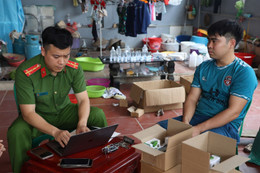 Bắt chủ cơ sở sản xuất mỹ phẩm giả, doanh thu 6 tỷ đồng 