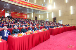 Khai mạc trọng thể Đại hội MTTQ tỉnh Hà Tĩnh khóa XVI