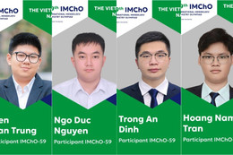 Việt Nam giành 4 huy chương tại kỳ thi Hóa học 'khó nhất hành tinh'