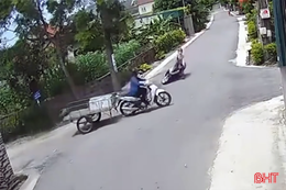 Mất an toàn giao thông tại nhiều điểm giao cắt ở nông thôn