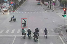 Từ 1/4, UBND xã được tiếp nhận, thu thập dữ liệu phản ánh vi phạm giao thông