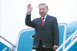 Tổng Bí thư Tô Lâm lên đường thăm cấp Nhà nước Vương quốc Campuchia