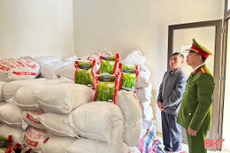Triệt phá đường dây sản xuất, buôn bán gạo giả tại Hà Tĩnh