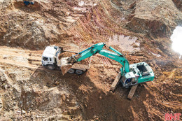 Hối hả trên các công trường dự án những ngày cuối năm