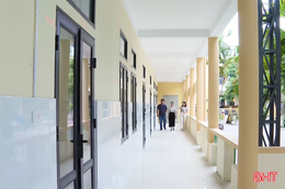 Nhiều trường học ở Hà Tĩnh được cải tạo, đầu tư, sẵn sàng cho năm học mới