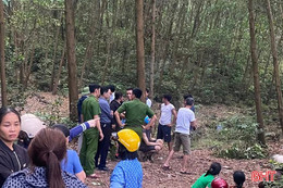 2 học sinh ở Cẩm Xuyên đuối nước thương tâm khi đi tắm khe