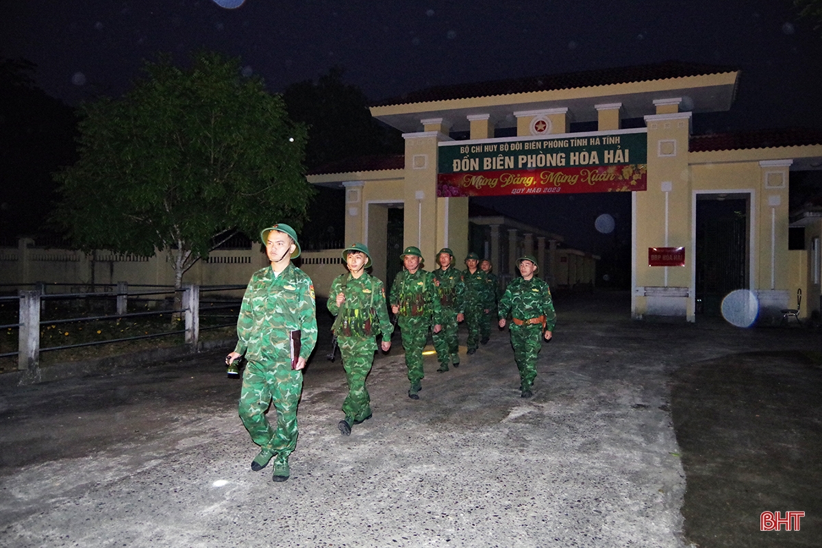 Những bước chân người lính nơi biên viễn ngày cuối năm