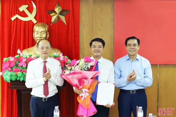 Đồng chí Trần Nhật Tân giữ chức Trưởng ban Nội chính Tỉnh ủy Hà Tĩnh
