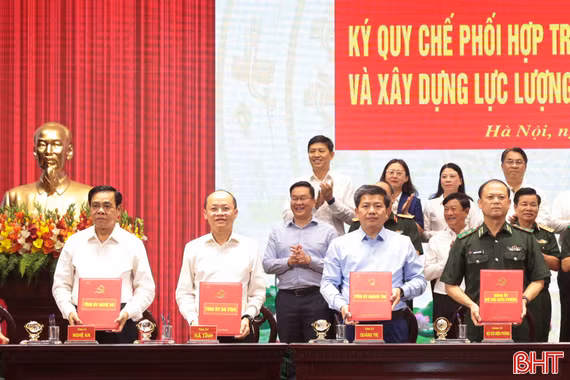 Đảng ủy Bộ đội Biên phòng Việt Nam ký quy chế phối hợp với 30 tỉnh ủy, thành ủy có biên giới