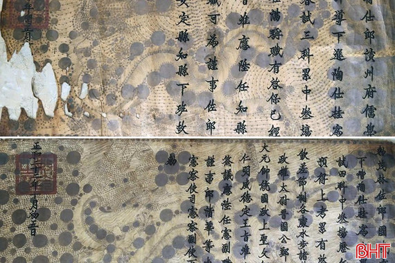 Phát hiện 2 đạo sắc phong cổ tại một dòng họ ở Hà Tĩnh