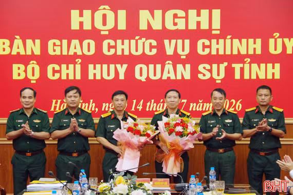 Bộ Chỉ huy Quân sự tỉnh Hà Tĩnh có tân Chính ủy