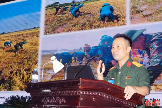 Hà Tĩnh đạt giải cao tại Hội thi Báo cáo viên giỏi cấp Quân khu 