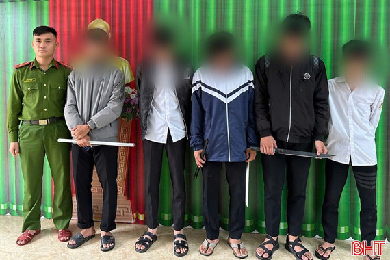 Ngăn chặn nhóm học sinh sử dụng vũ khí tự chế để giải quyết mâu thuẫn