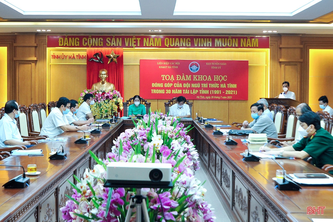 Đội ngũ trí thức tiếp tục phát huy năng lực, đóng góp vào quá trình phát triển của Hà Tĩnh
