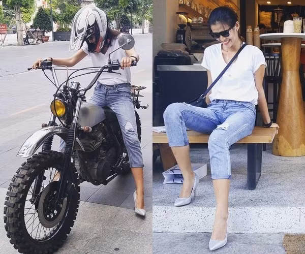 Denim tràn ngập phong cách đường phố của các mỹ nhân Việt ảnh 5