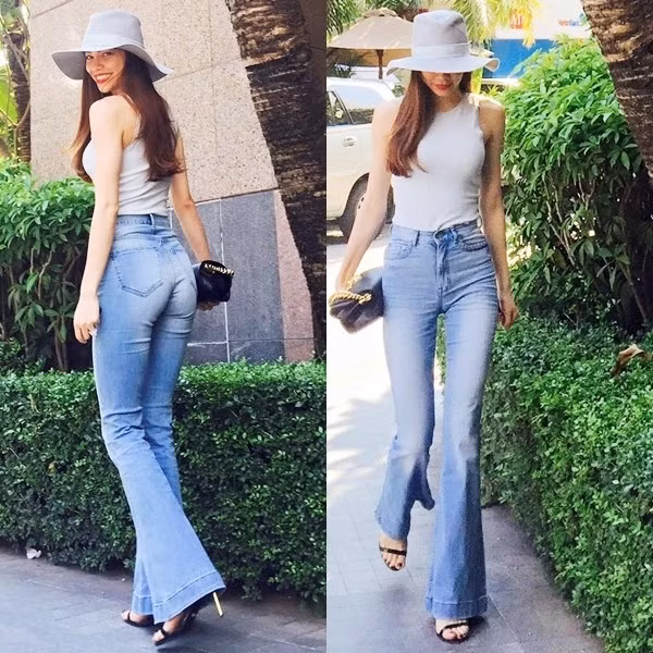 Denim tràn ngập phong cách đường phố của các mỹ nhân Việt ảnh 3