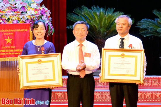 Đại hội Thi đua yêu nước Hà Tĩnh lần thứ VI vinh danh 100 tập thể, cá nhân điển hình tiên tiến ảnh 9