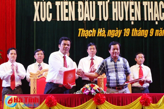Thạch Hà ký ghi nhớ đầu tư với 22 doanh nghiệp trong và ngoài nước ảnh 9 Thạch Hà ký ghi nhớ đầu tư với 22 doanh nghiệp trong và ngoài nước ảnh 9