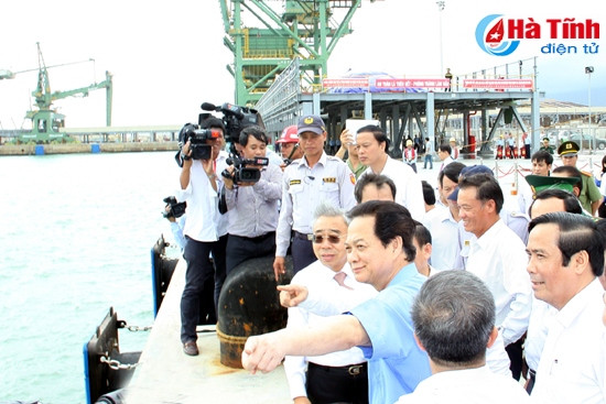 Thủ tướng Chính phủ cắt băng khánh thành Nhà máy Nhiệt điện Vũng Áng 1 và Tổ máy 1 - Nhiệt điện Formosa ảnh 8 Thủ tướng Chính phủ cắt băng khánh thành Nhà máy Nhiệt điện Vũng Áng 1 và Tổ máy 1 - Nhiệt điện Formosa ảnh 8