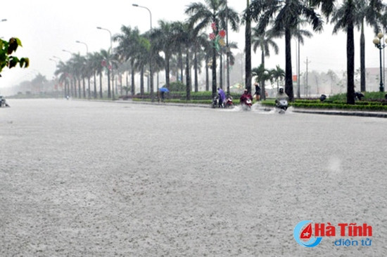 Hà Tĩnh tiếp tục có mưa vừa đến mưa to trong 2 ngày tới ảnh 1