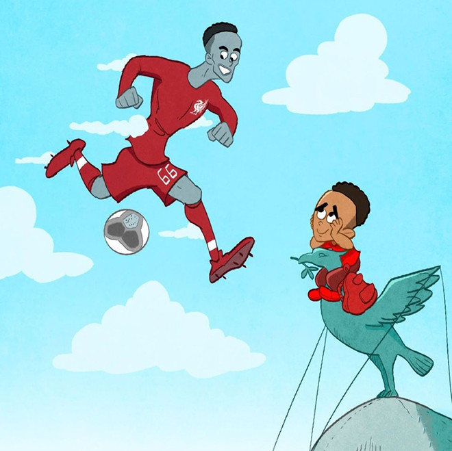 Ảnh chế: Vi-rút Corona “cướp” cúp ngoại hạng Anh trên tay Liverpool