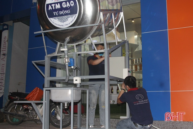 Máy“ATM gạo” đầu tiên ở Hà Tĩnh cấu tạo như thế nào?