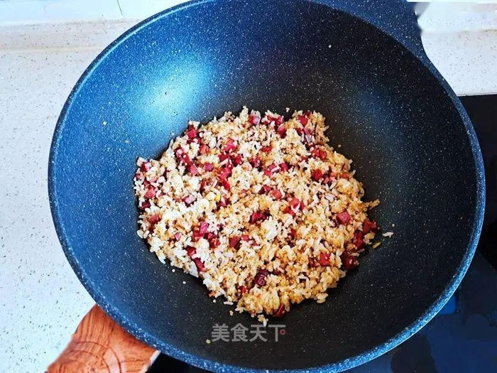 Ngày lạnh, làm cơm chiên bảy màu, đã mắt, ngon miệng đãi cả nhà