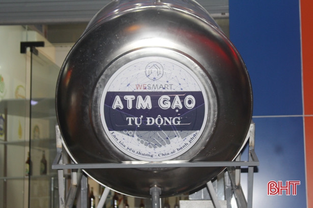 Máy“ATM gạo” đầu tiên ở Hà Tĩnh cấu tạo như thế nào?