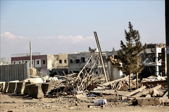 9 người thương vong trong vụ tấn công nhằm vào căn cứ không quân Mỹ ở Afghanistan