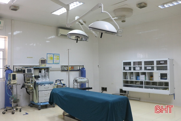 Bệnh viện Đa khoa Hà Tĩnh hoàn thiện lắp đặt, cải tạo phòng mổ, phòng điều trị áp lực âm
