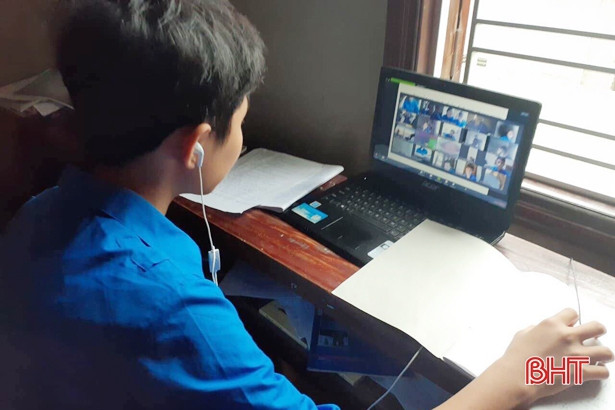 Triển khai sinh hoạt đoàn, đội theo hình thức trực tuyến tại Hà Tĩnh