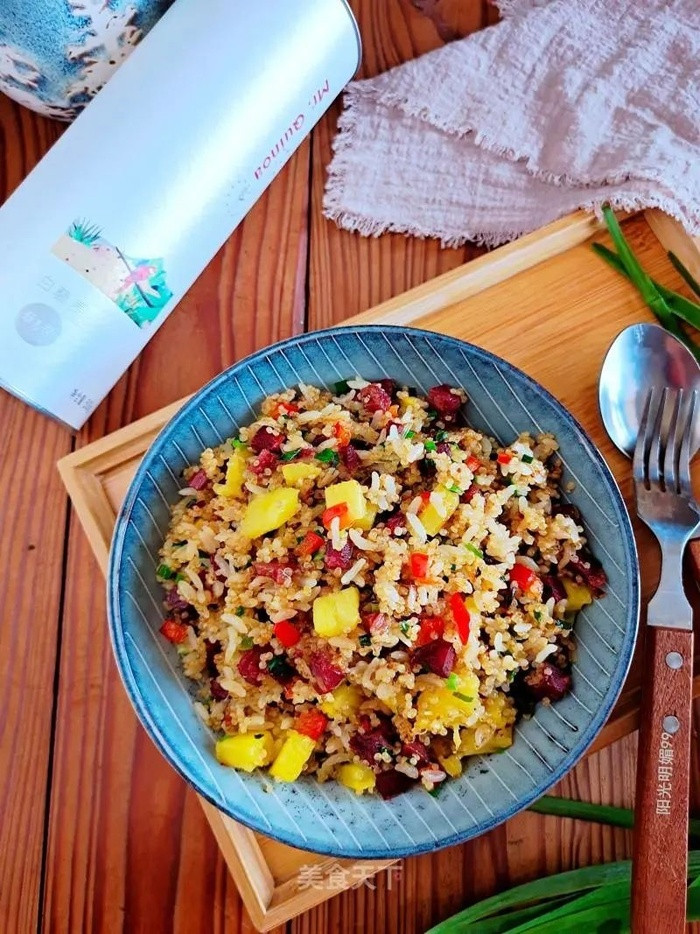 Ngày lạnh, làm cơm chiên bảy màu, đã mắt, ngon miệng đãi cả nhà