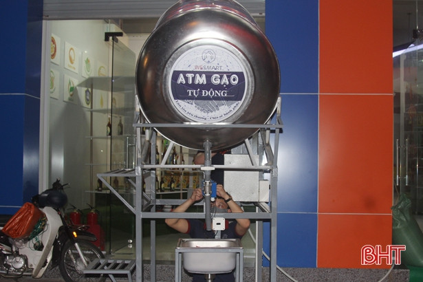 Máy“ATM gạo” đầu tiên ở Hà Tĩnh cấu tạo như thế nào?