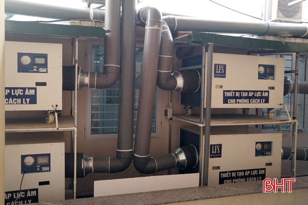 Bệnh viện Đa khoa Hà Tĩnh hoàn thiện lắp đặt, cải tạo phòng mổ, phòng điều trị áp lực âm