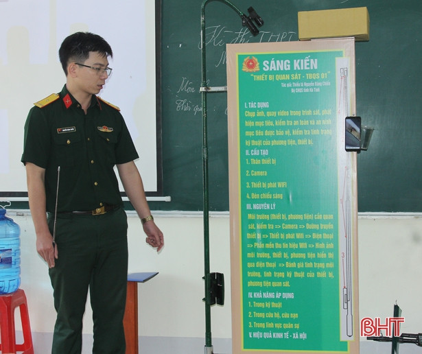 155 sản phẩm tranh tài tại Hội thi Sáng tạo kỹ thuật Hà Tĩnh