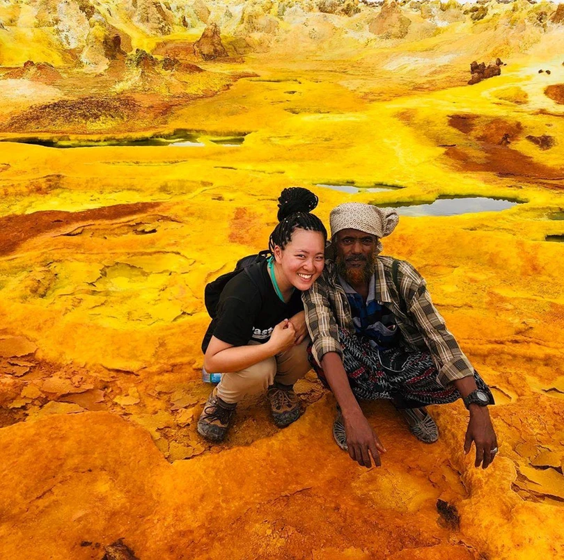 Vùng đất kỳ lạ có địa hình như bề mặt sao Hỏa