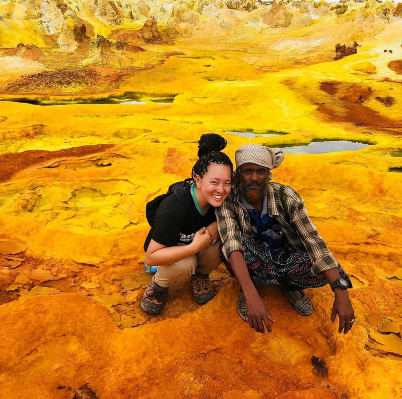 Vùng đất kỳ lạ có địa hình như bề mặt sao Hỏa