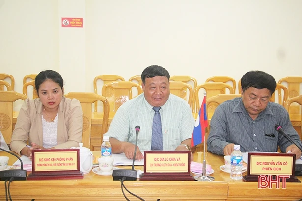 Hà Tĩnh chia sẻ công tác thi đua, khen thưởng với nước bạn Lào