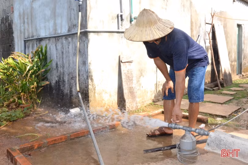 Chủ vườn mẫu Hà Tĩnh chia sẻ kinh nghiệm giữ màu xanh cây trồng khi nắng hạn